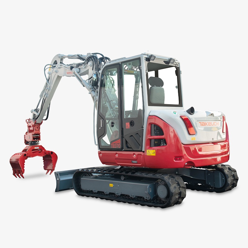 Foto deMiniexcavadoras con brazo monobloc o brazo articulado
