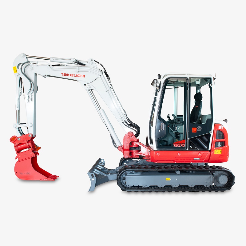 Foto de Miniexcavadoras con brazo monobloc o brazo articulado