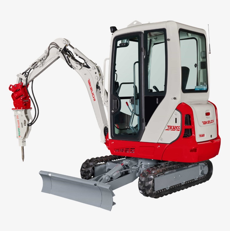 Foto de Miniexcavadoras con canopys o cabinas