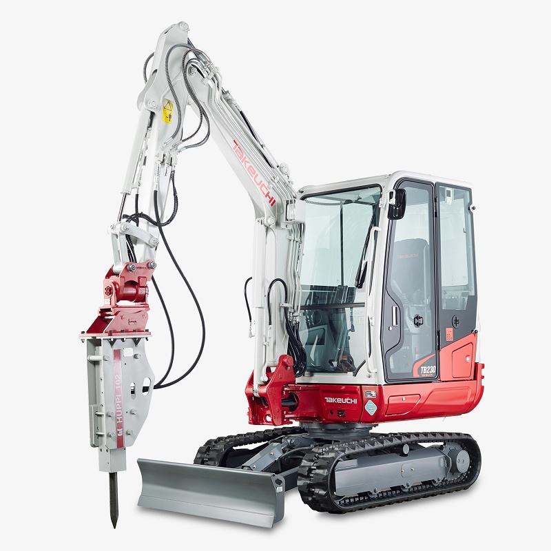 Foto de Miniexcavadoras con cabina o canopy