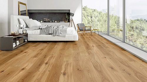 Foto deParquets de madera natural