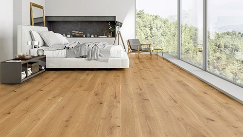 Foto deParquets de madera natural