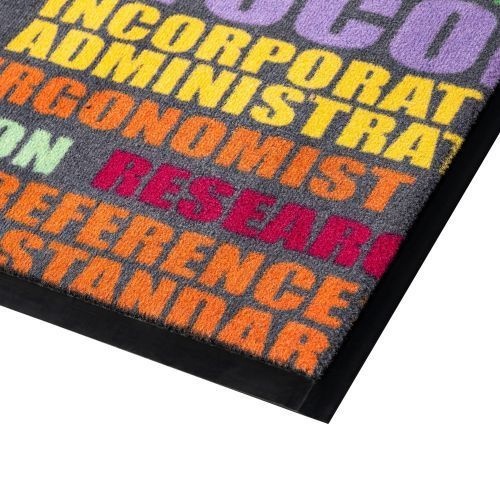 Foto deAlfombras de entrada con logotipo