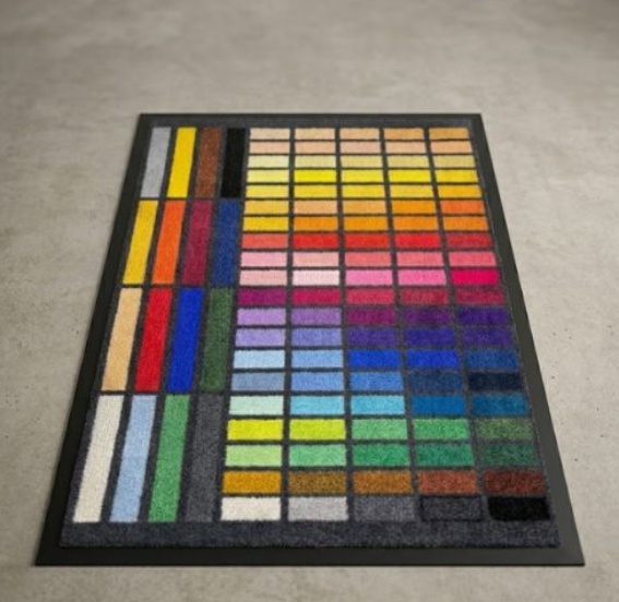 Foto de Alfombras de entrada con logotipo
