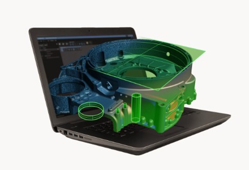 Foto deSoftwares de Metrología 3D