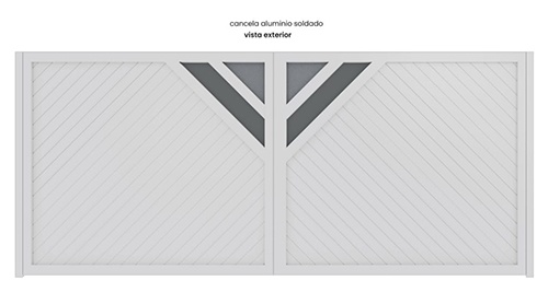 Foto deCancelas de aluminio soldado