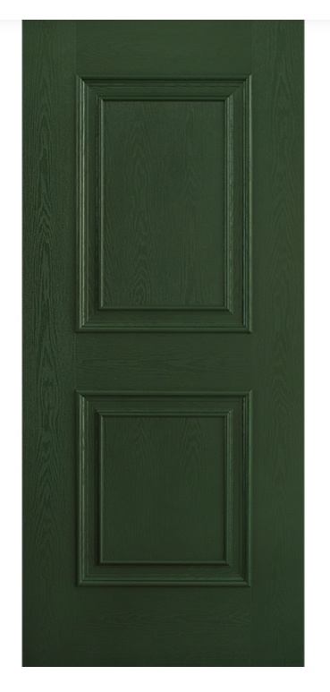 Foto de Puertas acorazadas para exterior con panel de fibra de vidrio de alta resistencia ambiental