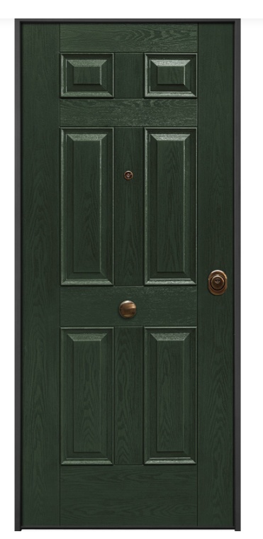 Foto de Puertas acorazadas de exterior con fibra de vidrio