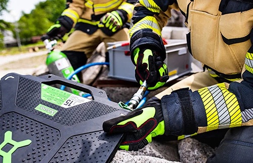 Foto deBolsas y equipos de rescate de alta presión