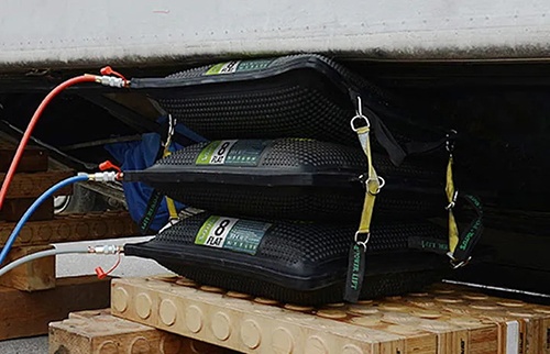 Foto deBolsas y equipos de rescate de alta presión