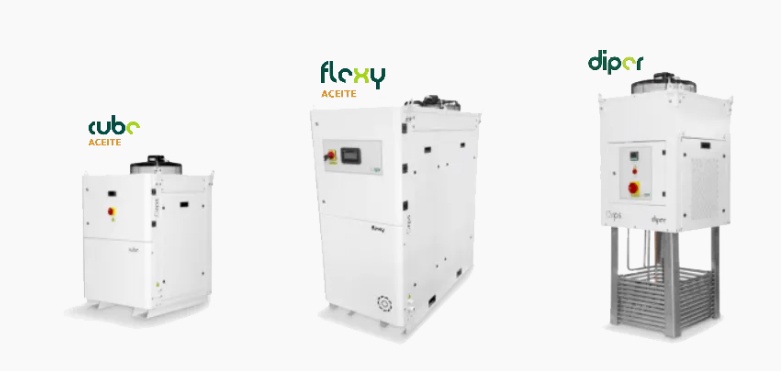Foto de Enfriadoras industriales para emulsiones y aceites de proceso