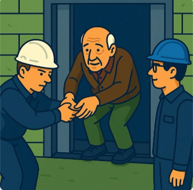 Foto de Cursos sobre rescates en ascensores