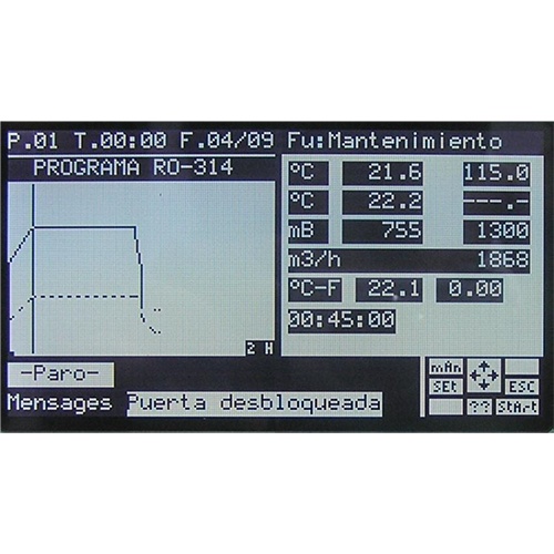 Foto deControladores de procesos para autoclaves