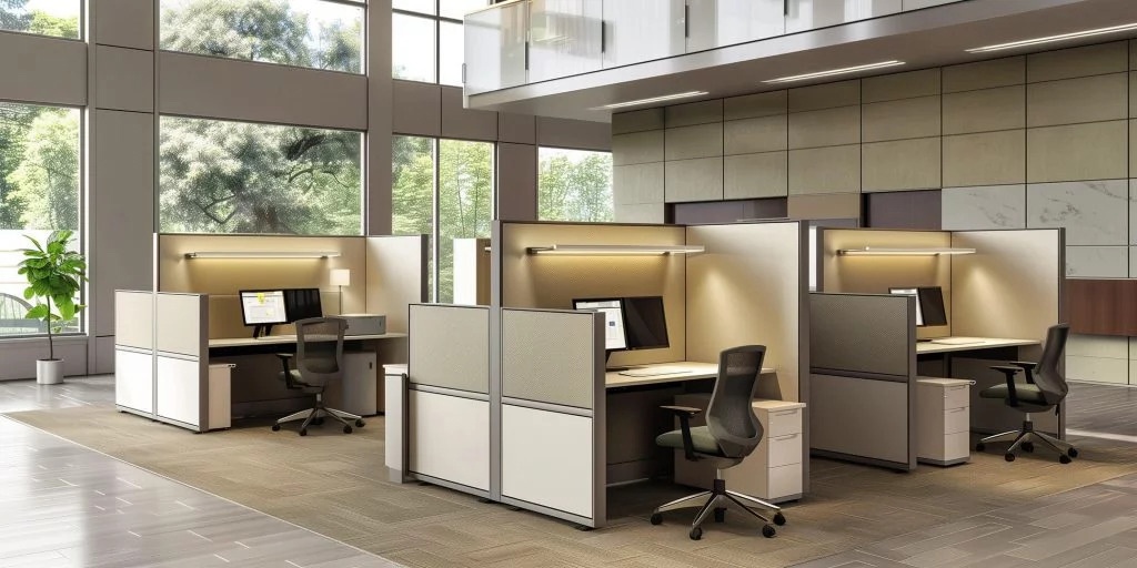 Foto deIluminación de oficinas