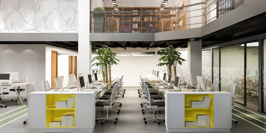 Foto deIluminación de oficinas