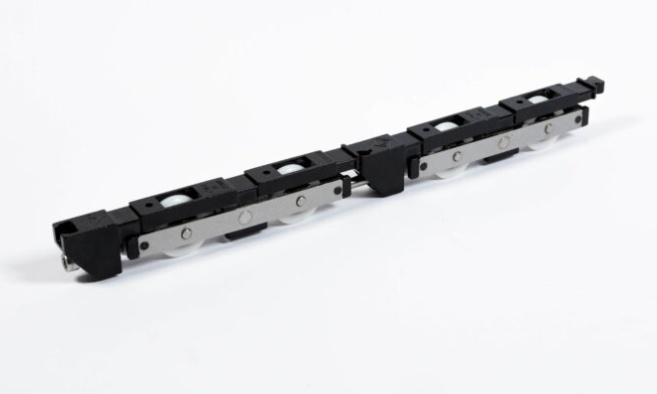 Foto de Carros dobles modulares para hojas correderas de gran capacidad de carga