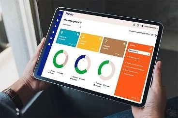 Foto deSoftware para la captura de datos en planta