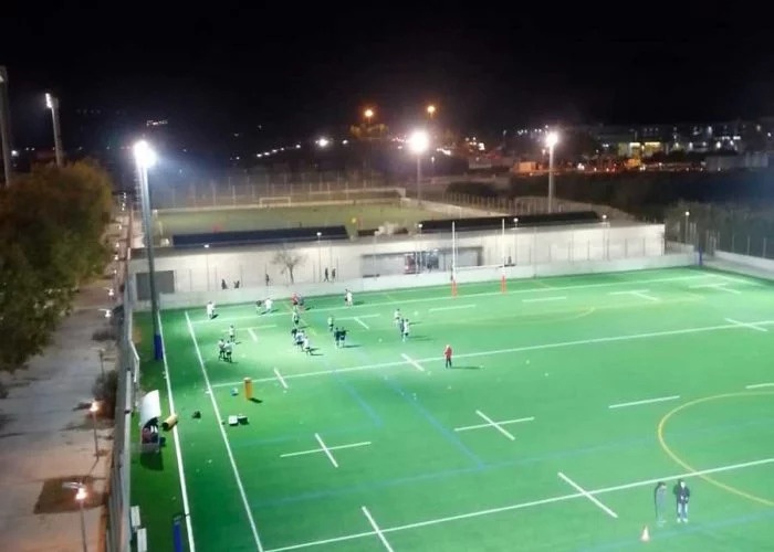Foto de Iluminación LED de campos de fútbol