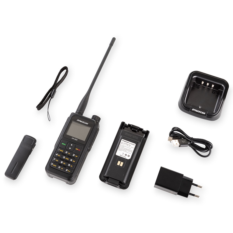 Foto deWalkie-talkies profesionales de doble banda VHF/UHF