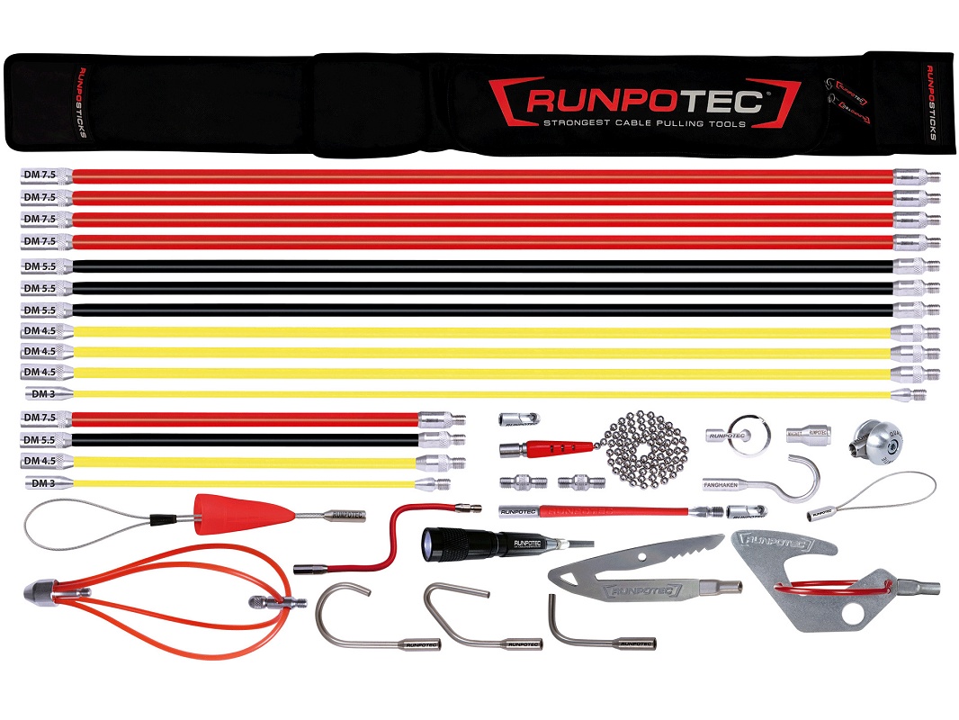 Foto de kits completos de guiado y tendido de cables