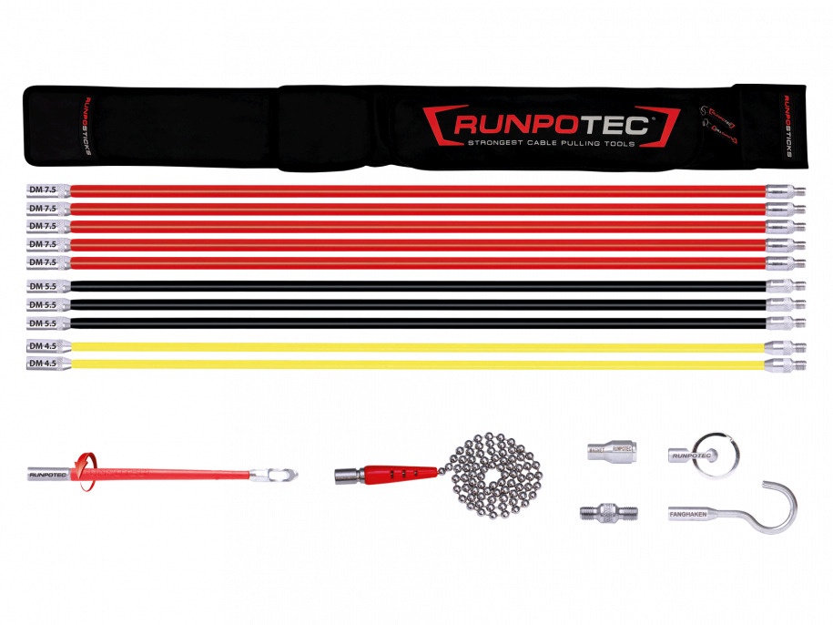 Foto de kits completos de guiado y tendido de cables