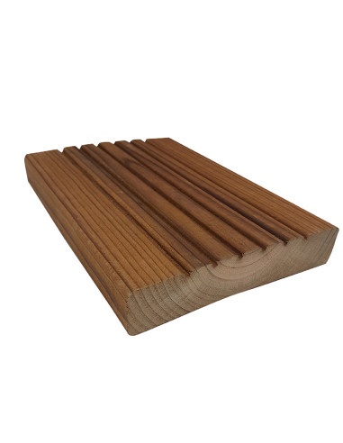 Foto de Tarimas exteriores de madera natural