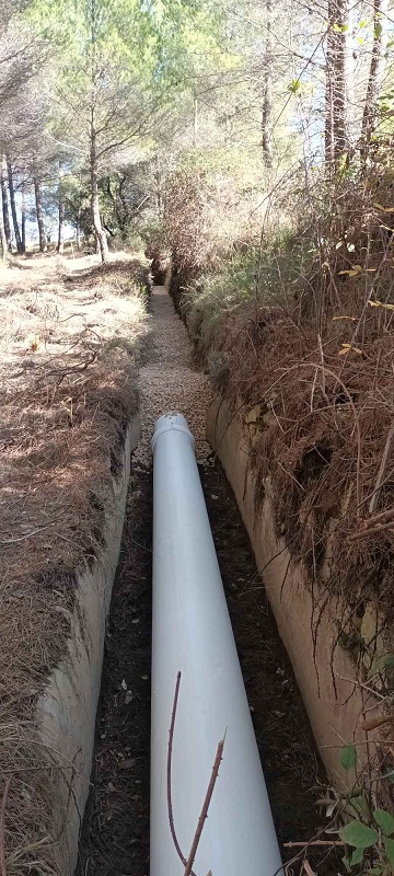 Foto deTuberías de PVC-O para riego