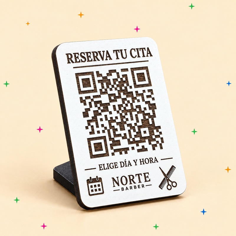 Foto de Expositores de sobremesa QR