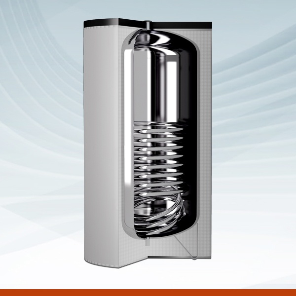 Foto de Interacumuladores de acero inoxidable AISI 316L con serpentín fijo