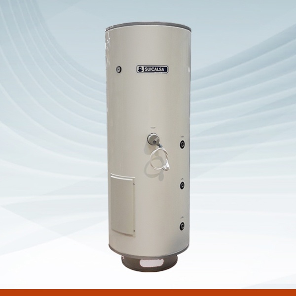 Foto de Interacumuladores de acero inoxidable AISI 444 con serpentín de 316L