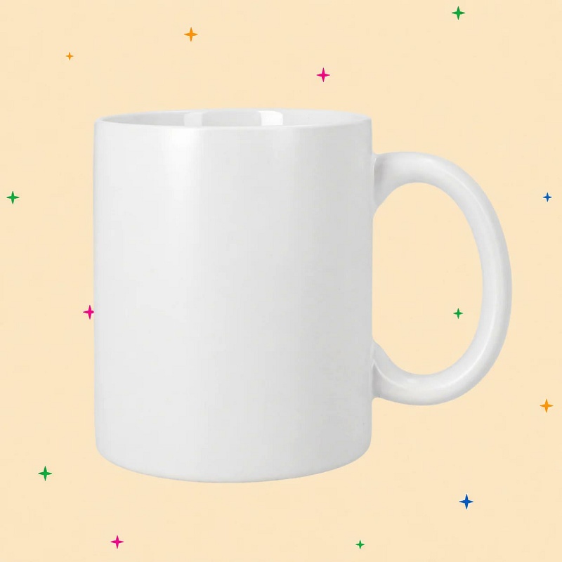 Foto de Tazas de cerámica blancas sublimable en toda su superficie