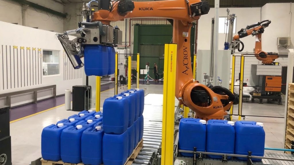 Foto de Robots paletizadores de envases