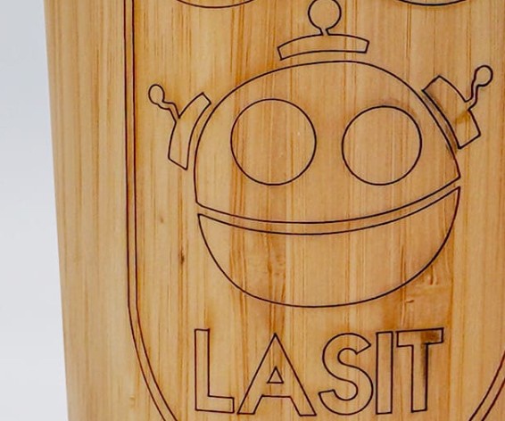 Foto deMarcados láser de madera y bambú