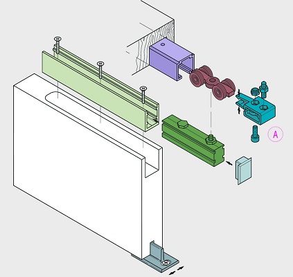 Foto de Sistema para puertas correderas