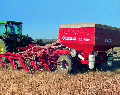 Foto de Sembradora arrastrada de rejas