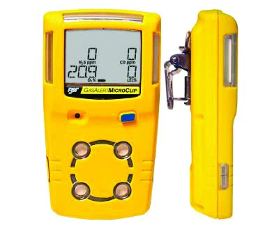 Multiple detector gas GasAlertMicroClip - Measurement and control -  Multiple detector gas