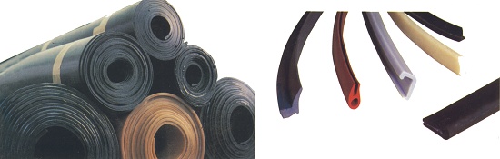 Picture of Ironingings and profiles of rubber