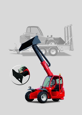 Foto de Carretilla mini telescópica