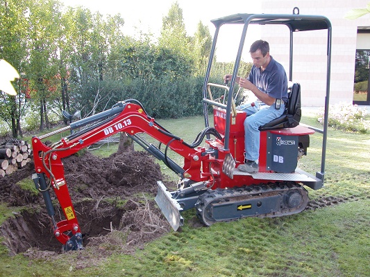 Foto de Miniexcavadora