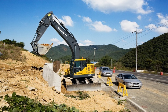 Foto de Excavadora de giro corto