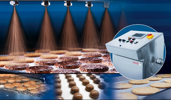 Picture of System of pulverización of chocolate