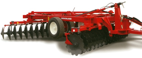 Foto de Grada de discos tipo V remolcada