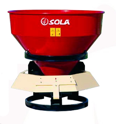 Foto de Abonadora suspendida de un disco