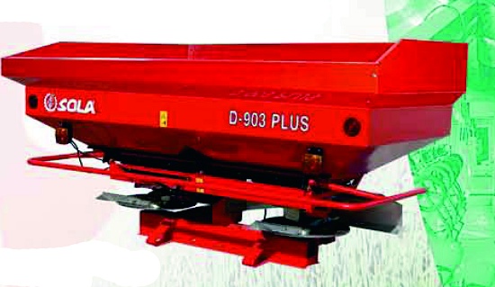 Foto de Abonadora suspendida de dos discos