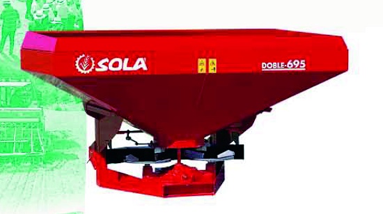 Foto de Abonadora suspendida de dos discos