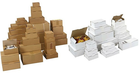 Cajas para envíos y embalajes postales