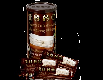 Picture of portions of turrón of Alicante