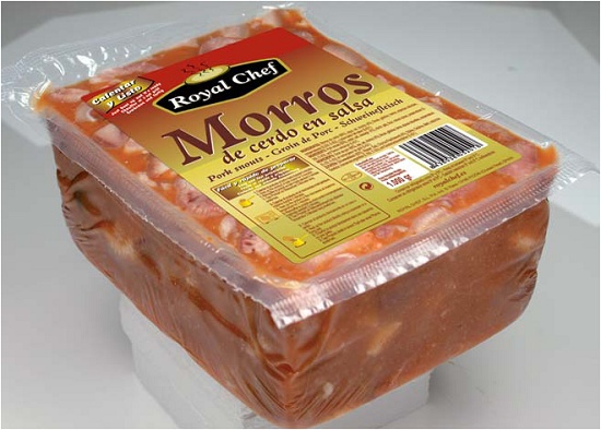 Foto de Morros de cerdo en salsa