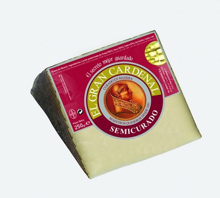 Foto de Cuña de mezcla de queso semicurado