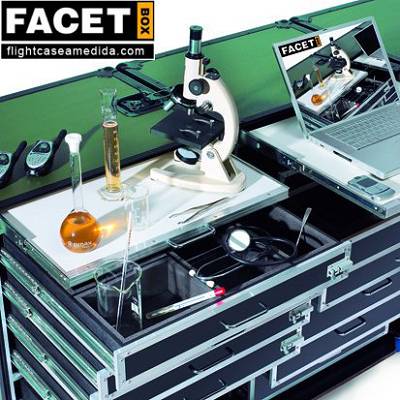 Picture of 'Flight cases' for laboratories